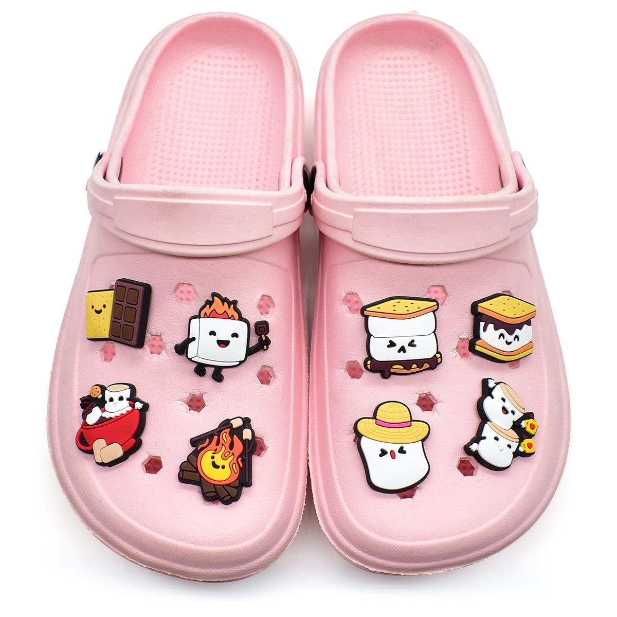 10pcs Cute Food Shoe Charms fo - Men'S Accessories Crocs ulasan dan harga